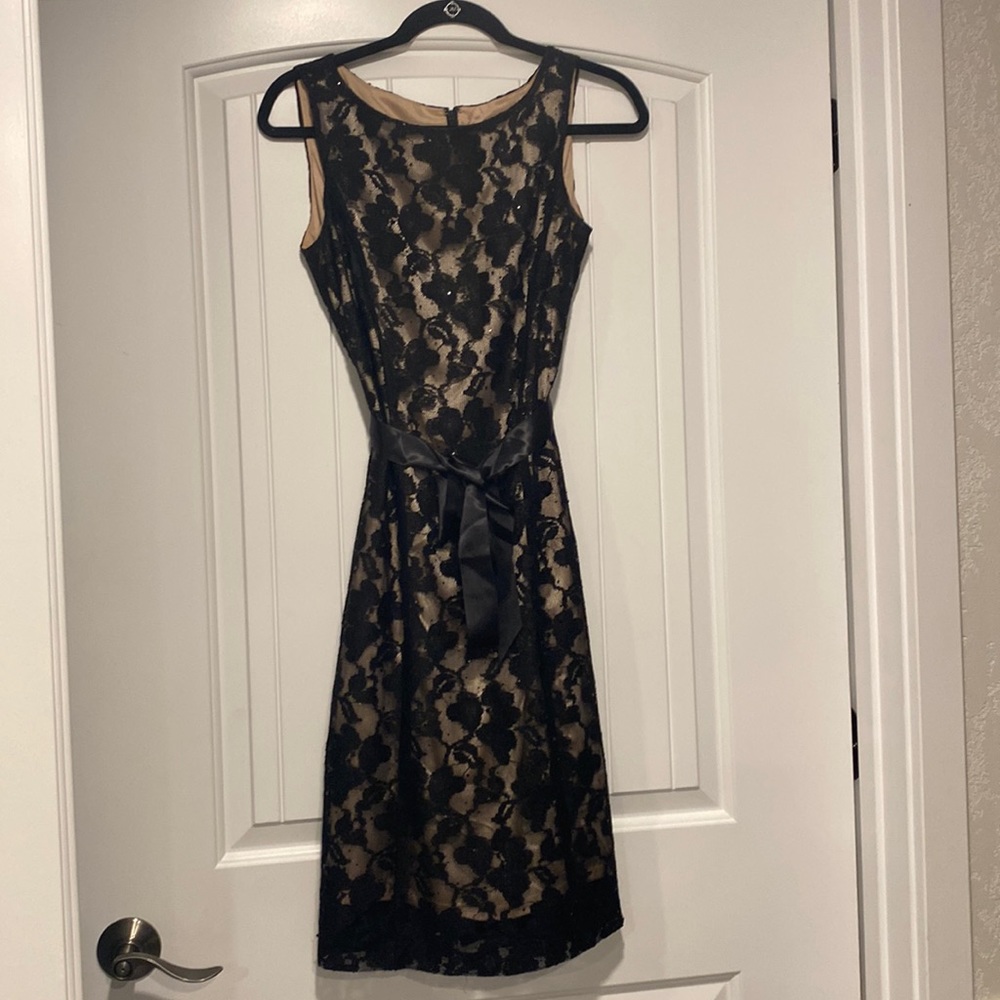 Tahari Luxe Lace Dress